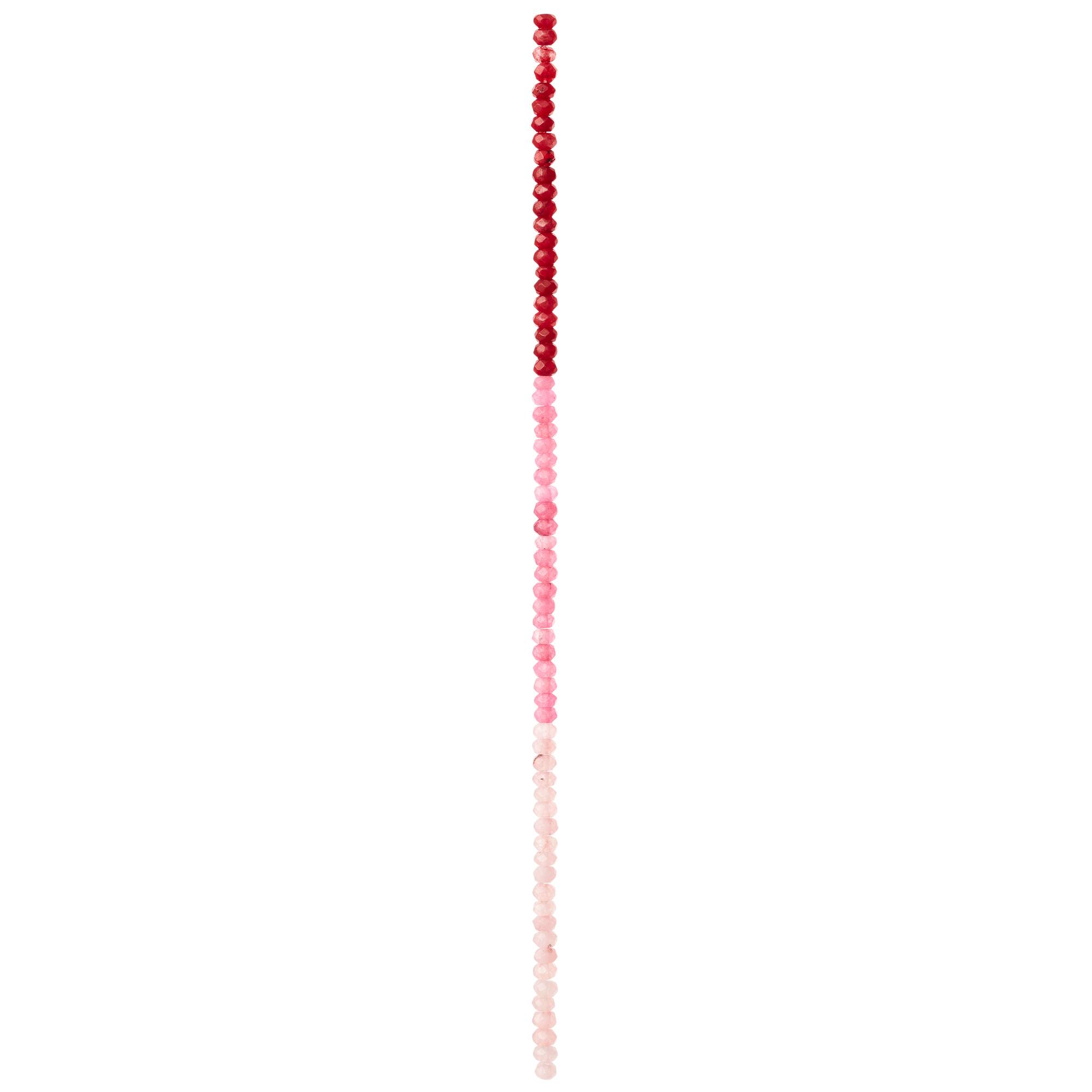 Purple & Pink Faceted Quartz Round Beads, 4mm by Bead Landing™